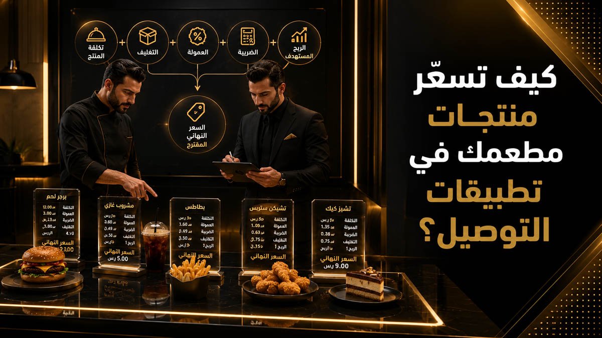كيف تسعّر منتجات مطعمك في تطبيقات التوصيل؟