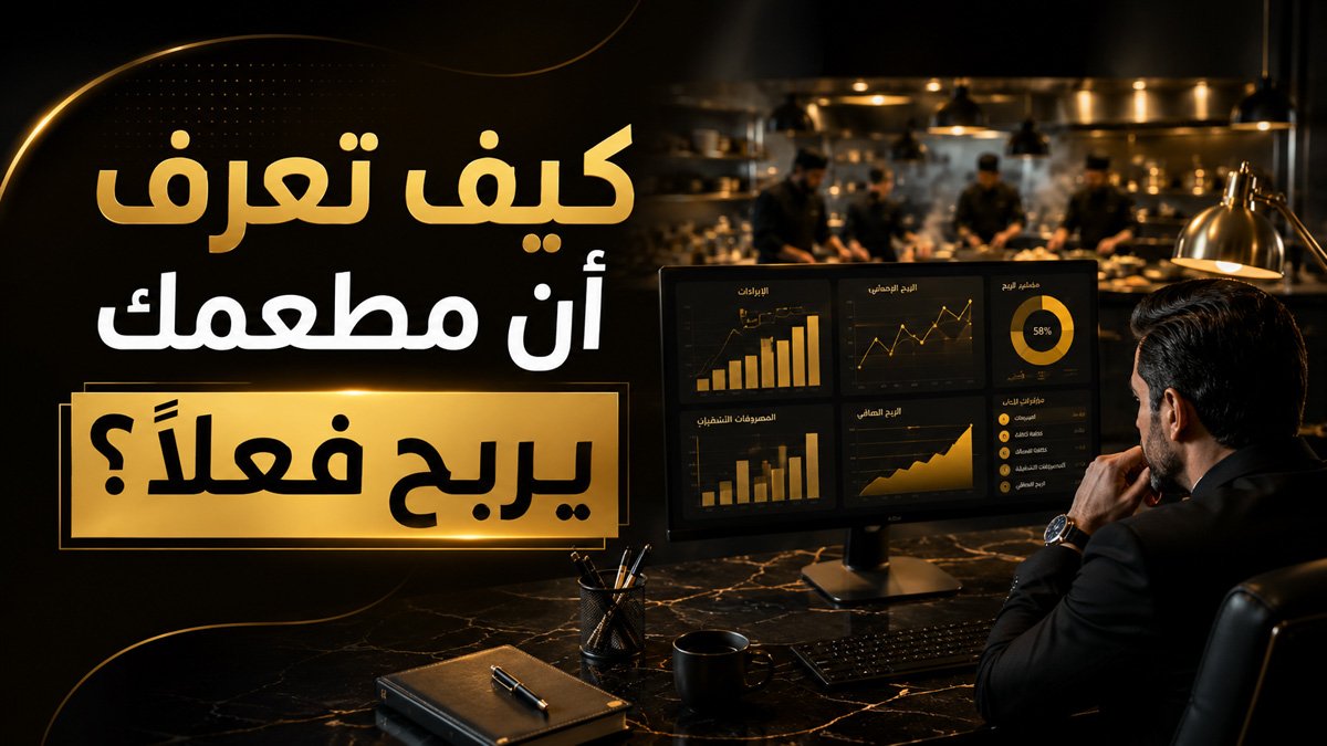 كيف تعرف أن مطعمك يربح فعلًا؟
